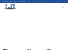 Tablet Screenshot of elitelighting.com